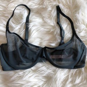 Blue See-Thru VS Bra